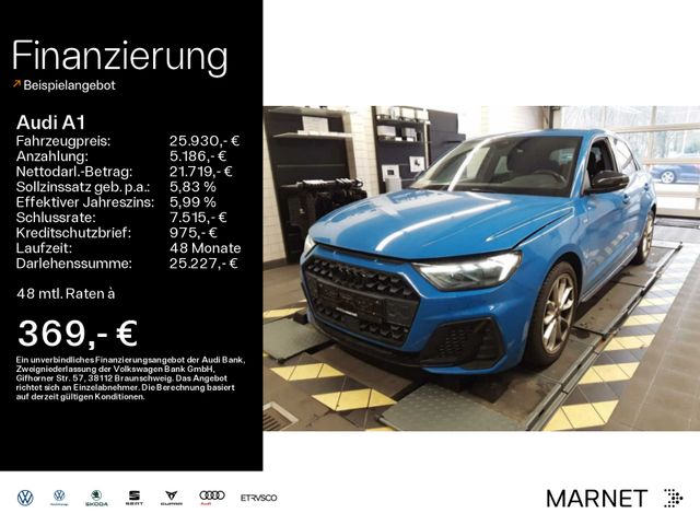 Audi A1 40 Sportback 2,0 TFSI S line Navi, LED, ACC,