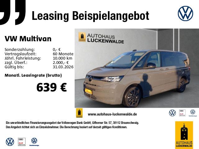Vorschaubild: VW T7 Multivan 2.0 TDI Energy LÜ DSG *AHK*R-CAM* (Fahrzeug-Nr. C02177)