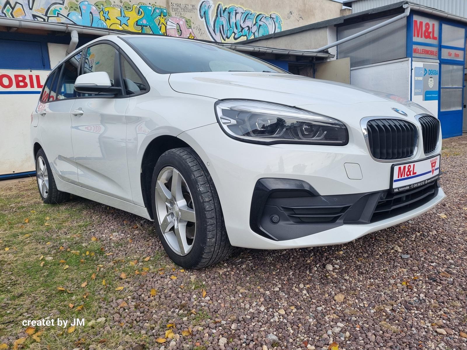 BMW 218d Gran Tourer HU neu Checkheft BMW LED Busine