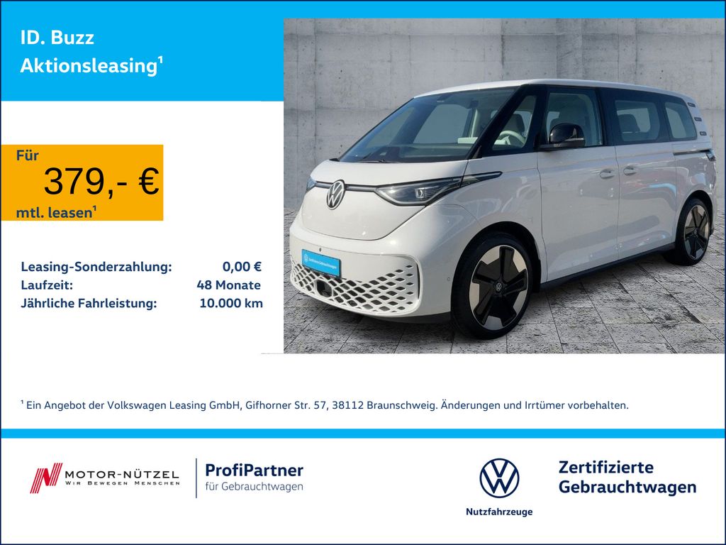 Volkswagen ID.Buzz Pro MATRIX+NAVI+ACC+SHZ+360°+MFL+AHK+21"