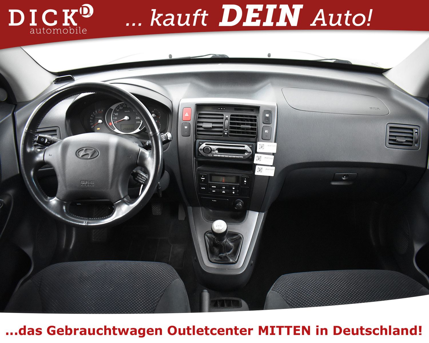 Fahrzeugabbildung Hyundai Tucson 2.0i GEPFLEGT+1-HAND+CLIMATR+SHZ+AHK+TÜV+