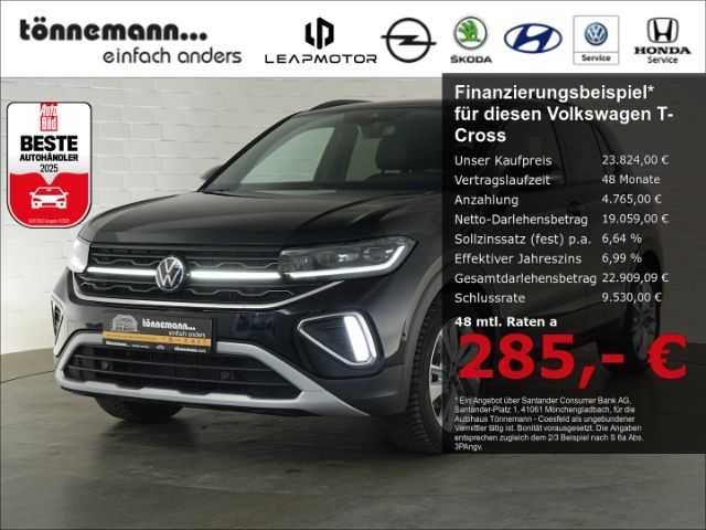 T-Cross GOAL TSI DSG+AHK+LED MATRIX+RÜCKFAHRKAME