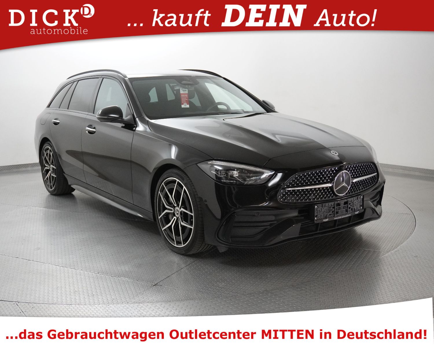Fahrzeugabbildung Mercedes-Benz C200d T 9G 2X AMG Line NIGHT+VIRTU+KAMER+LED+19"
