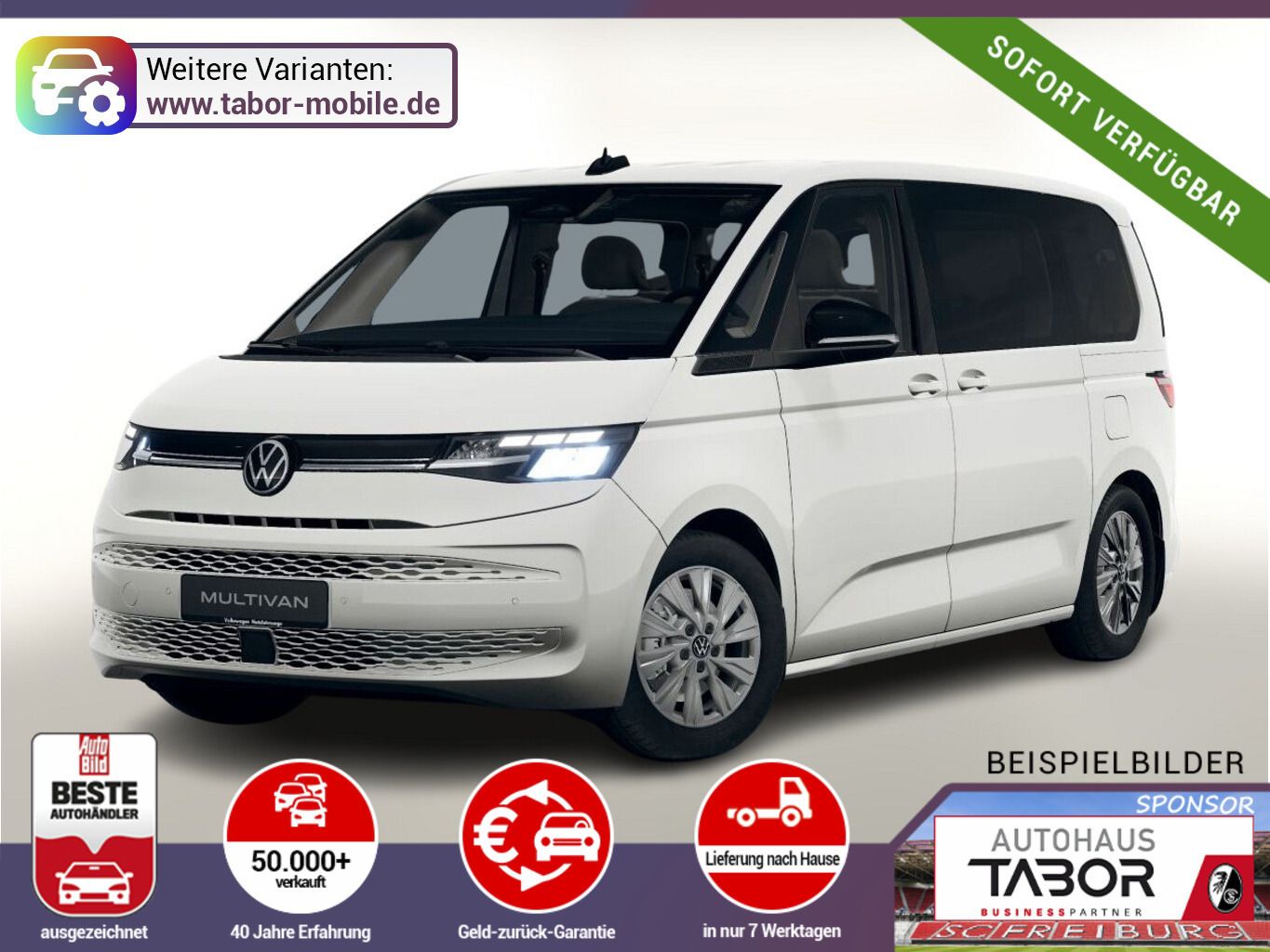 Volkswagen Multivan DSG Energy L2 8S 17"LM LED UVP-28%*