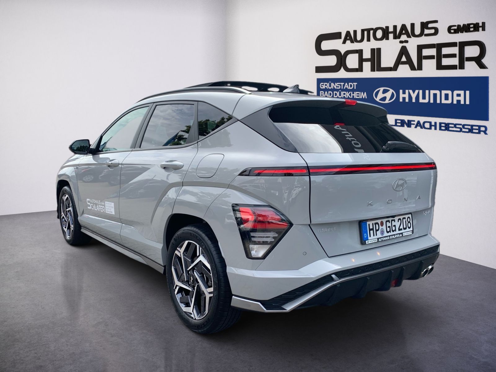 Fahrzeugabbildung Hyundai KONA 1.6 GDI N Line Hybrid el. Glas Schiebedach