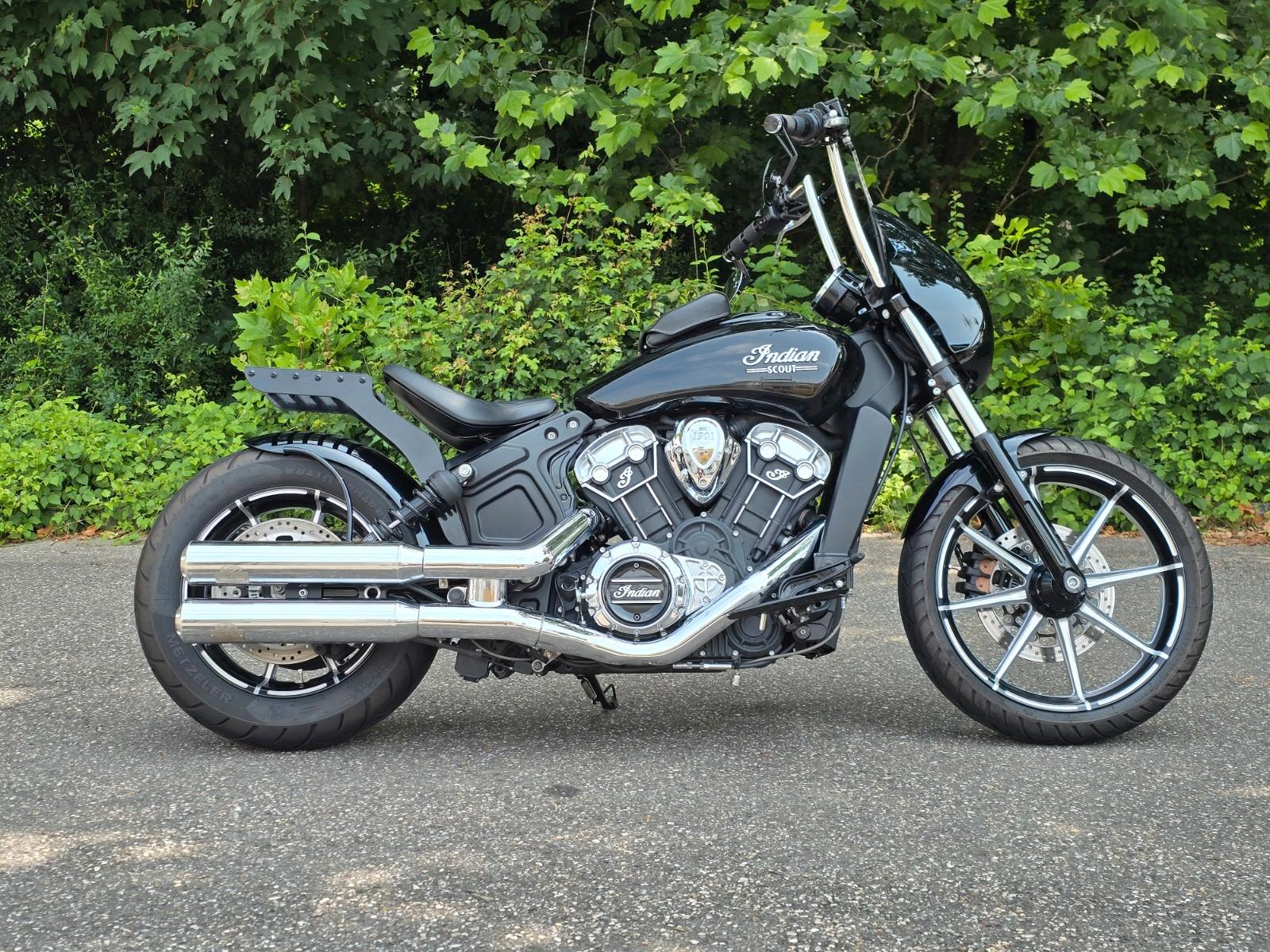 Indian Scout 1200 mit Umbau inkl. Jekill&Hyde-Auspuff
