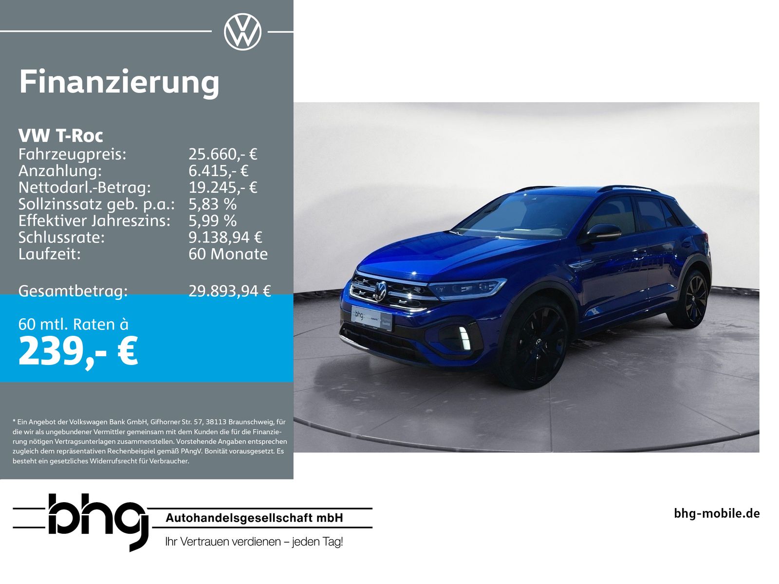 Volkswagen T-Roc 1.5 TSI R-Line