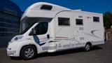 Frankia A 680 BD; 1. Hand, AHK, Rollerbühne, SAT, Solar - Frankia Wohnwagen & Wohnmobile