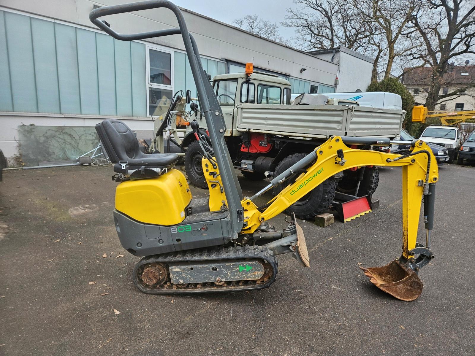 Wacker Neuson 803 Dual Power 1TL Minibagger