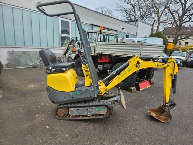 Wacker Neuson 803 Dual Power 2TL Minibagger