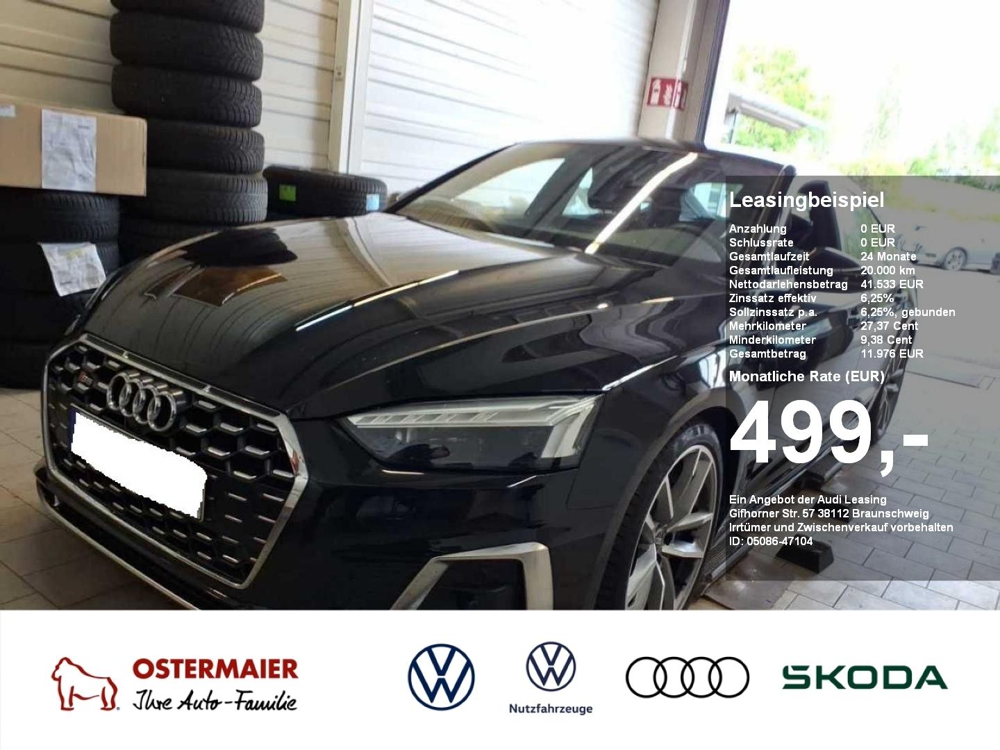 Audi S5 Sportback 341PS QUATTRO AHK.KAMERA.NAVI.LED.S