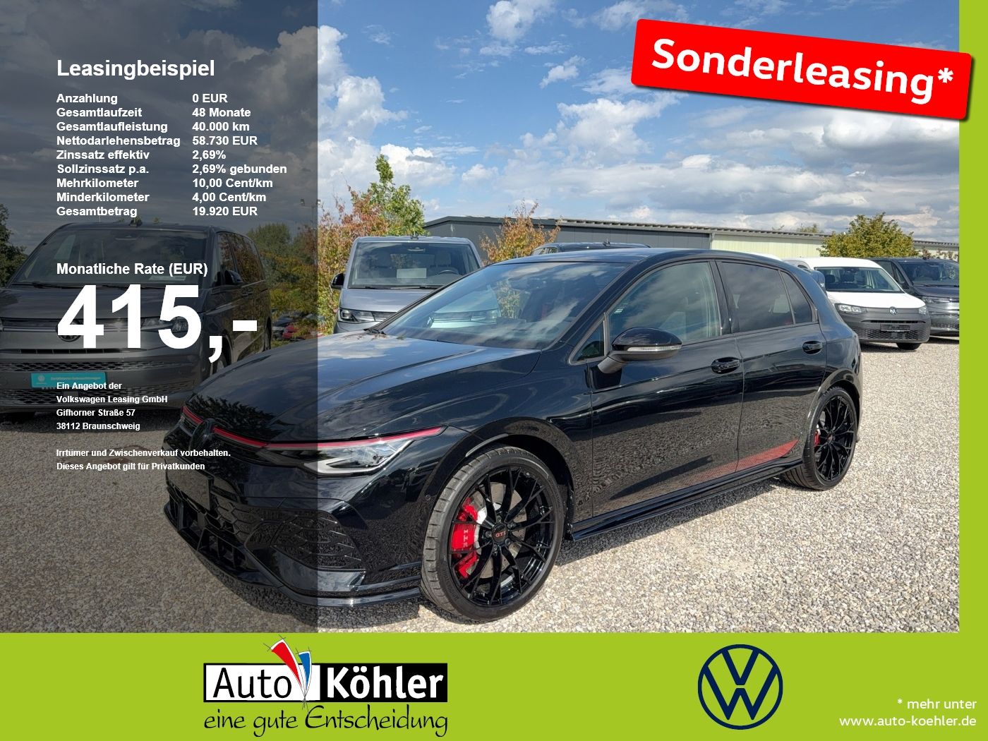 Volkswagen Golf GTI EDITION 50 2.0 l TSI OPF DSG CarPlay