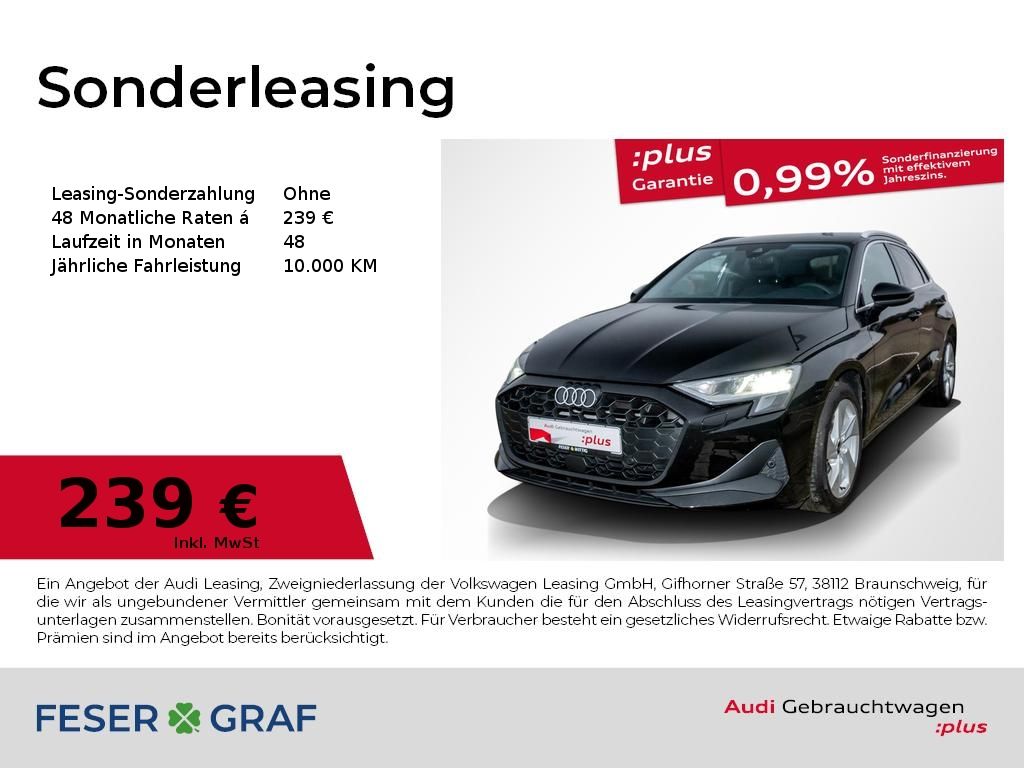 Audi A3 Sportback 30 TFSI Stronic,LED,Navi+,VC