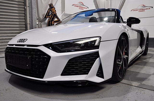 AUDI R8 5.2 FSI performance Spyder-CARBON-BLACK&amp;WHITE