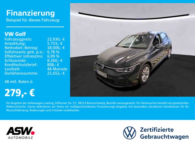 Volkswagen Golf Life 1,0 eTSI DSG LED NAVI ACC PDC SHZ