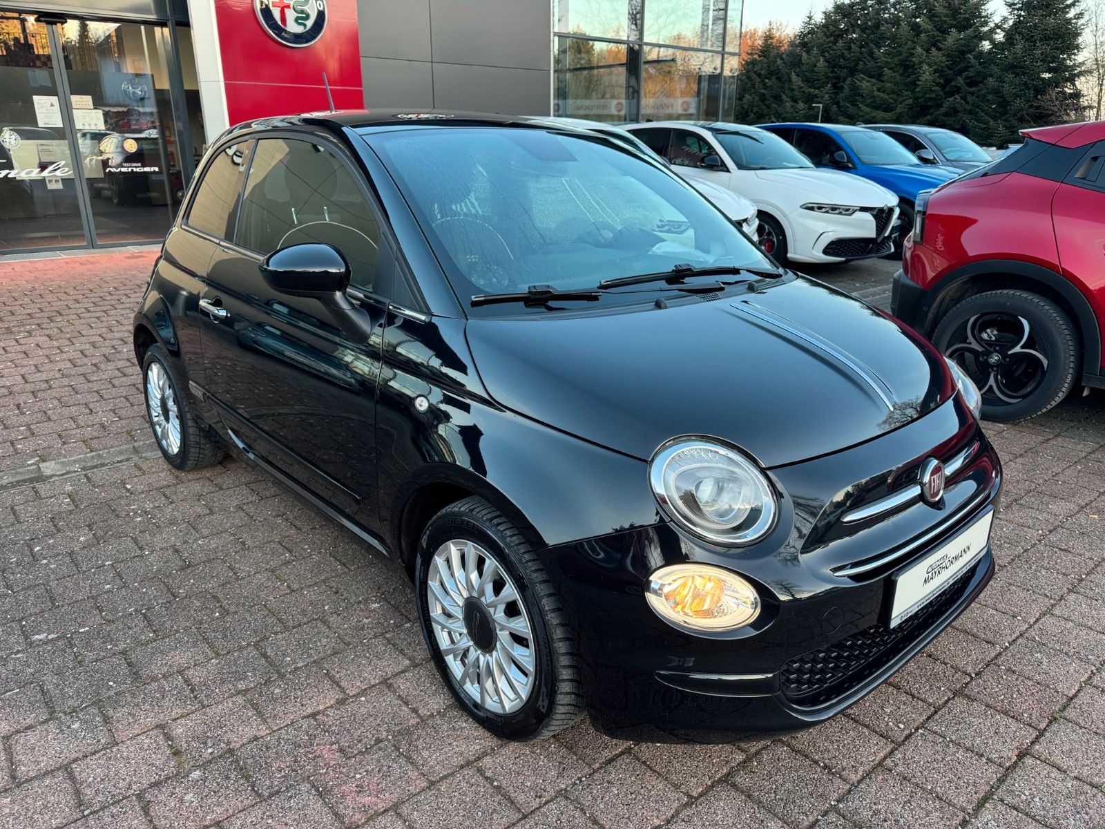 Fahrzeugabbildung Fiat 500 Lounge Touchscreen USB Klima Glasdach