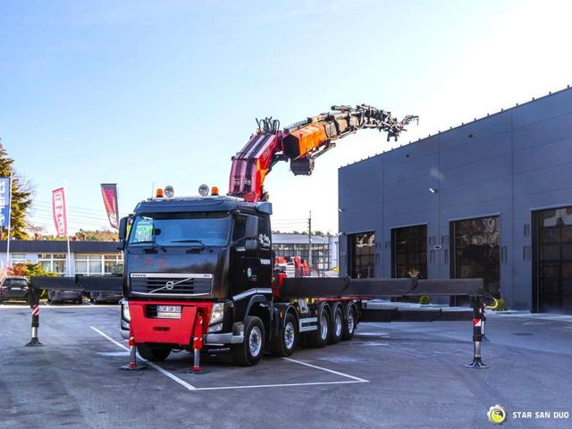 Volvo  FH 540 10x4 FASSI F1950 FLY JIB WINCH 46m !!!