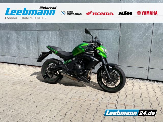 Kawasaki ER 6 N ABS mit Tieferlegung und niedrigem Sitz