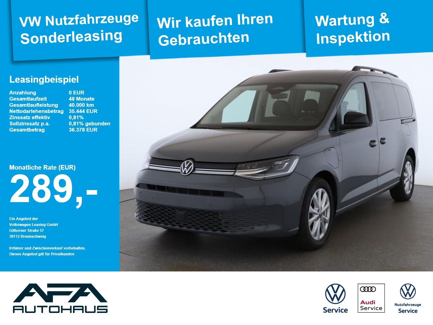Volkswagen Caddy Maxi - Bild 1