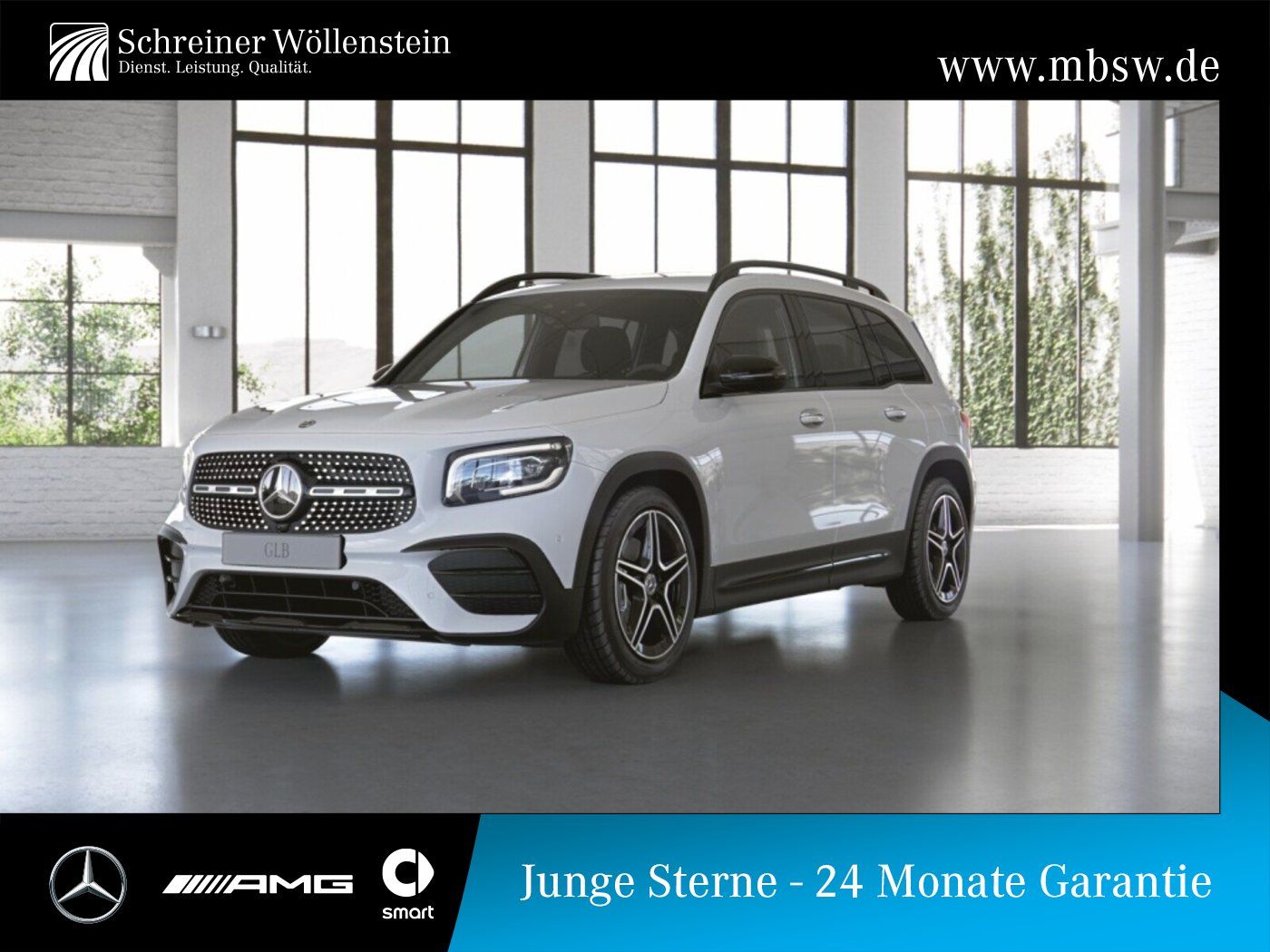 MERCEDES-BENZ GLB 200 d 4MATIC AMG*Night*Ambi*CarP*RKam*KeyGo