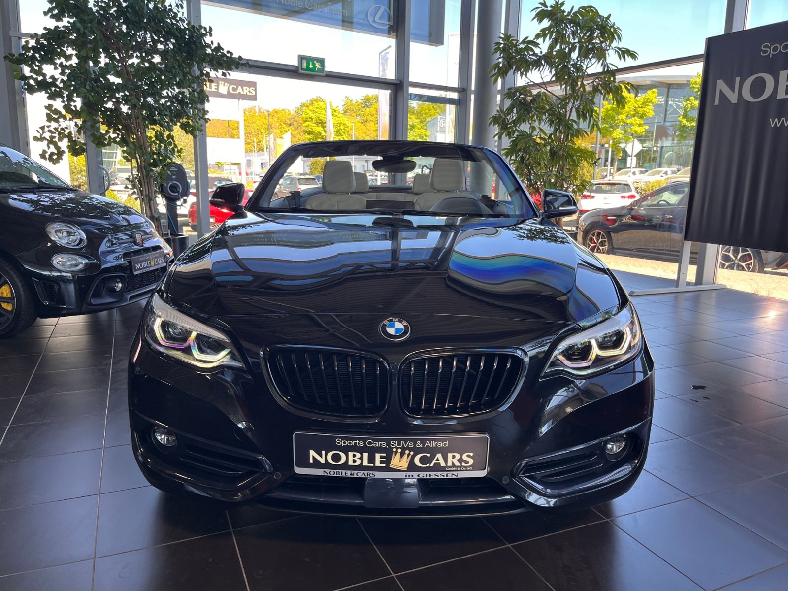 Fahrzeugabbildung BMW 220i Cabrio Sport Line H/K LEDER LED NAV SHZ 18"