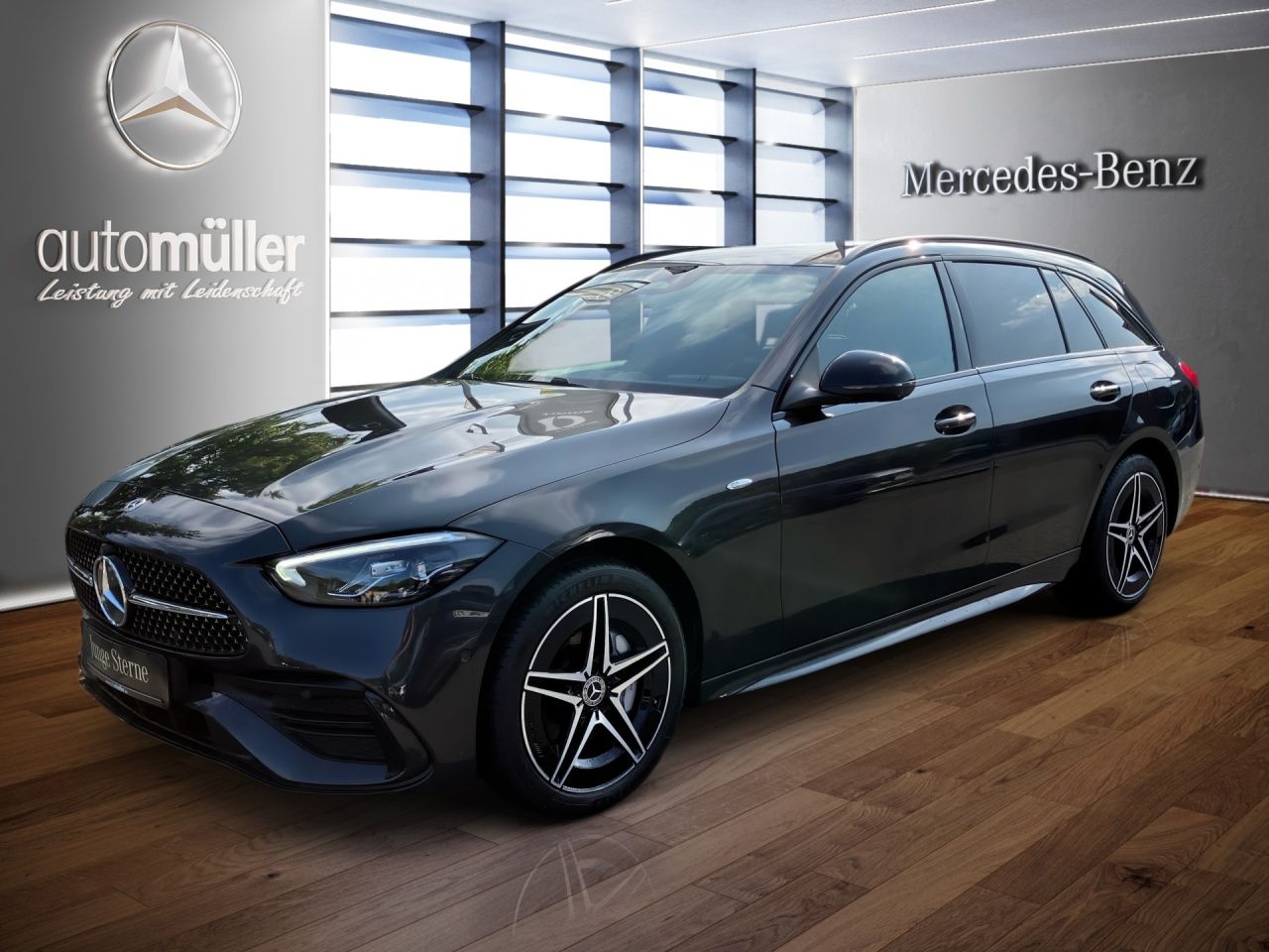 Fahrzeugabbildung Mercedes-Benz C 300 de T AMG+NIGHT+AHK+360°+BURMEST+MEMORY