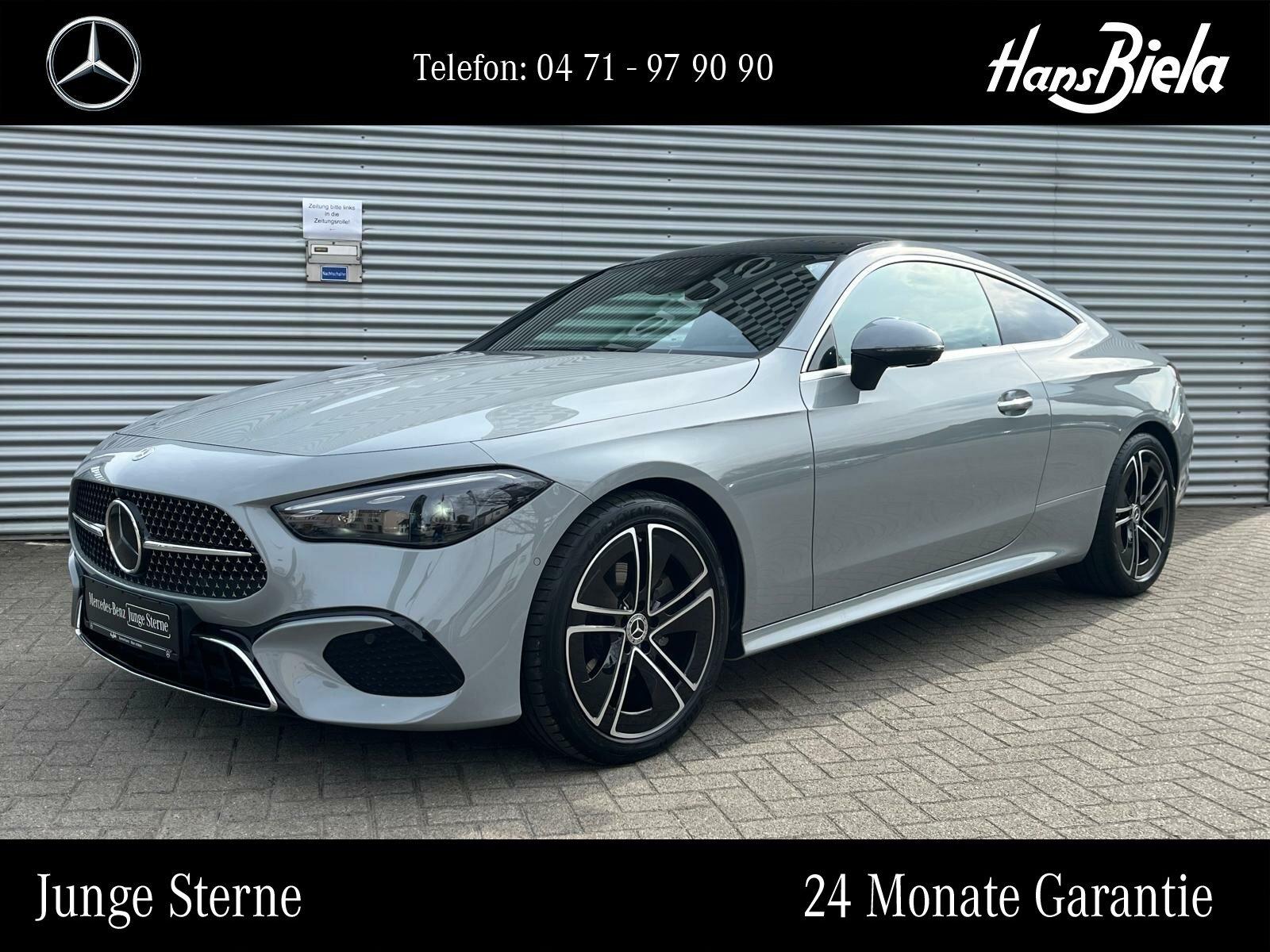 Mercedes-Benz CLE 200 Coupé Prem+/19"/Pano/Bur/DigLi/Stdh/AHK