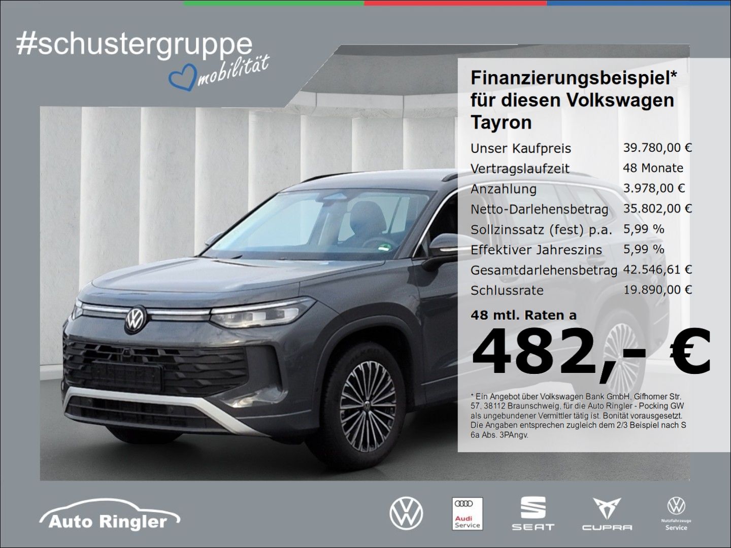 Volkswagen Tayron 4Mot TDI DSG 193PS HD-Matrix AHK 360°Kam foto 1