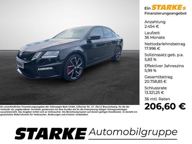 Skoda Octavia RS 2.0 TSI DSG  Navi LED Kamera PDC LM T