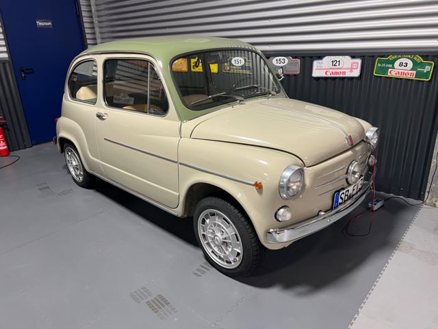 Fiat 600 D Bicolore Fanalini