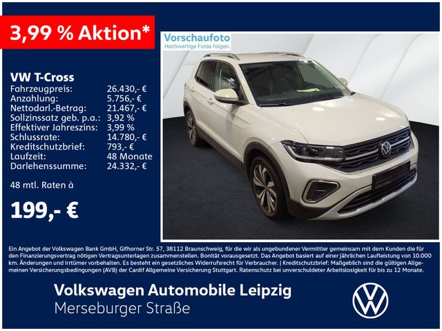 Volkswagen T-Cross 1.0 TSI Style *IQ.LIGHT*Navi*APP