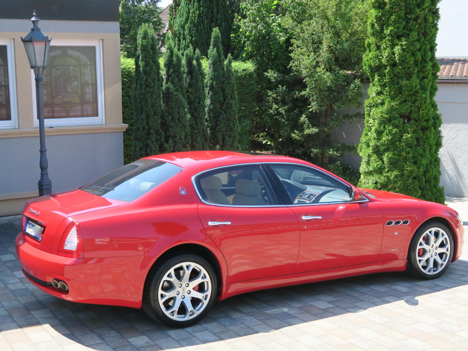 Maserati Quattroporte S, rosso/crema !! org km ! top !