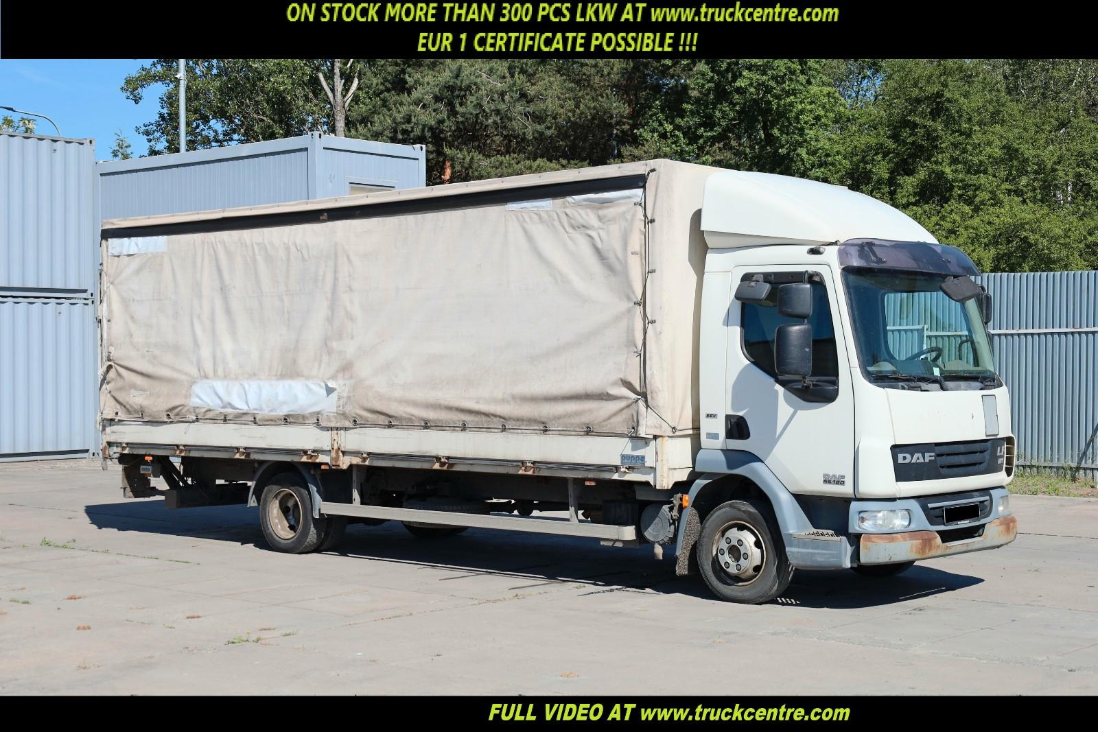 DAF LF45, EURO 5, TAIL LIFT MBB PALFINGER,18 PALLETS