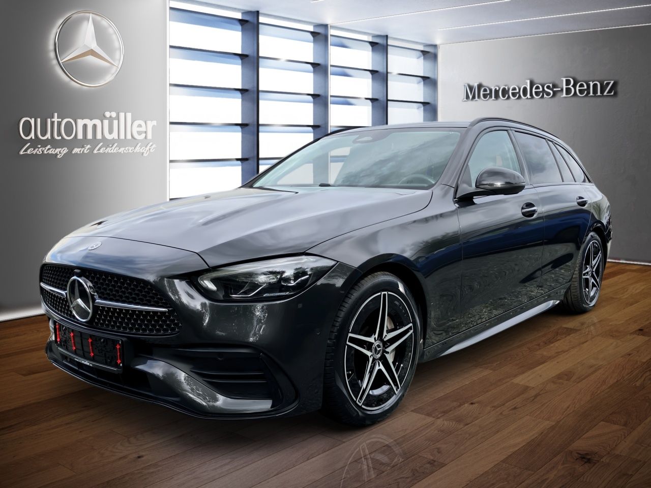 Fahrzeugabbildung Mercedes-Benz C 180 T AMG+NIGHT+PANO+AHK+LENKRADHEIZ+AMBIENTE+