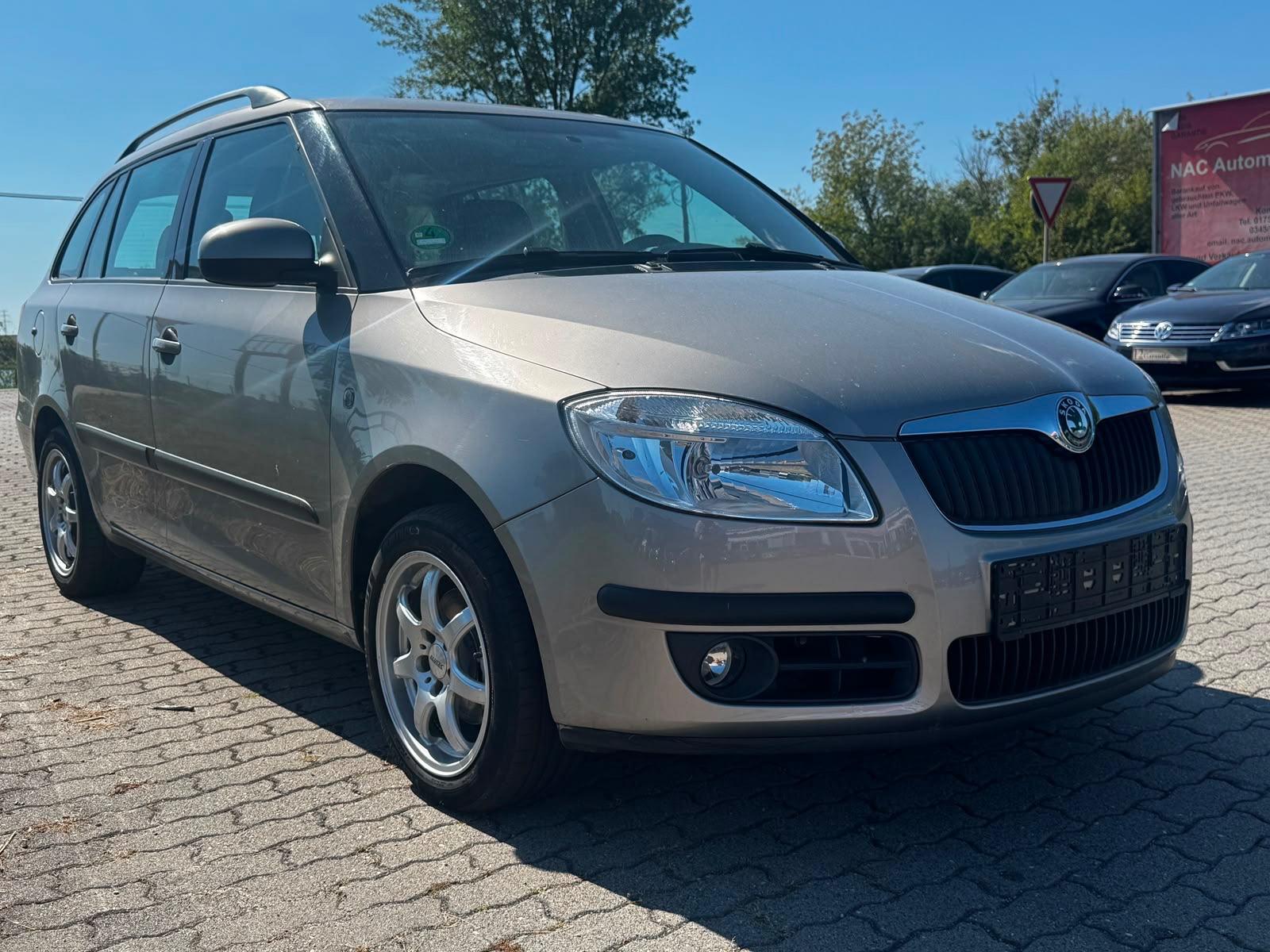 Skoda Fabia 2008 — вигляд ззаду