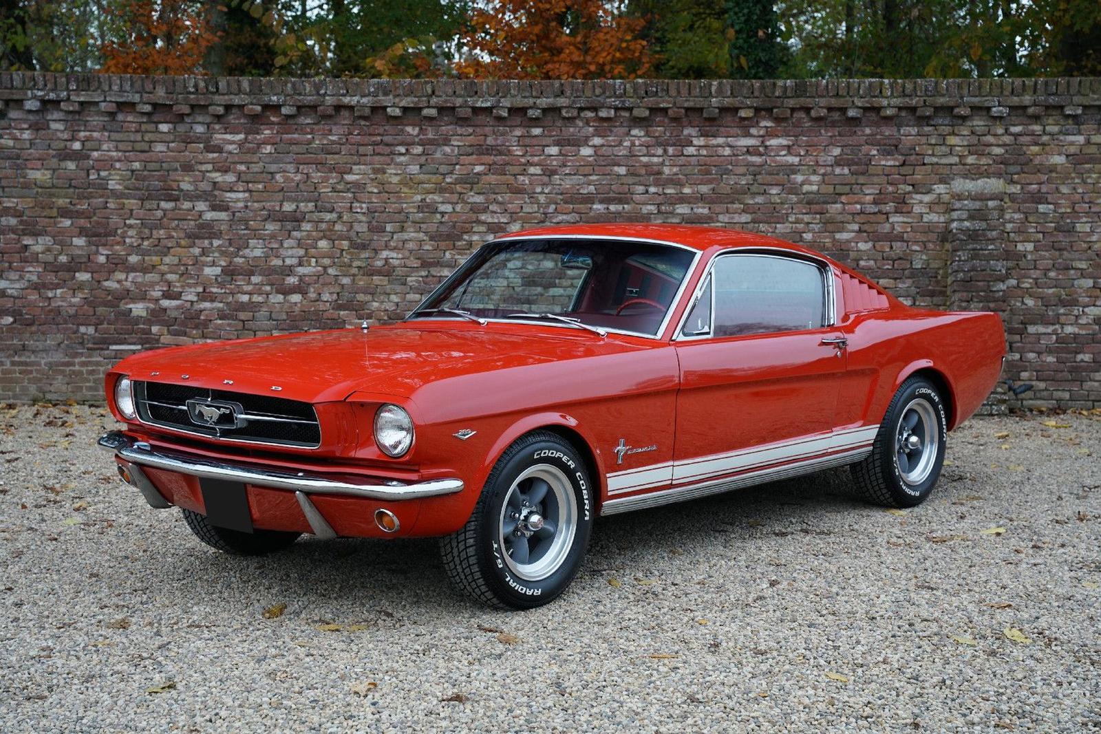 Ford Mustang 289 Fastback Triple red livery, Executed