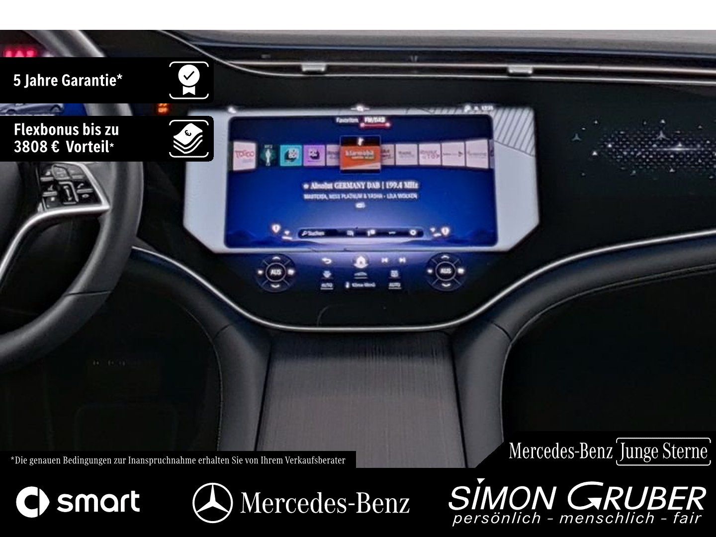 Fahrzeugabbildung Mercedes-Benz EQS 500 4M AMG Pano 4*Massage Sitzklima 118kwh