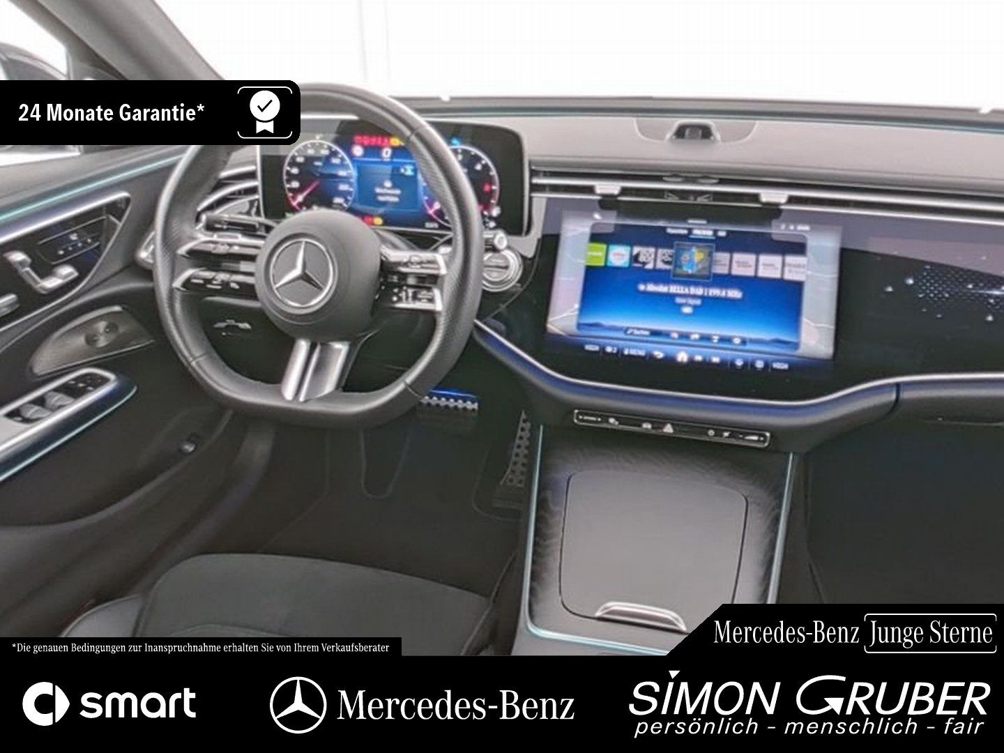 Fahrzeugabbildung Mercedes-Benz E 220 d AMG Superscreen Night 20" Burm 360° Digi