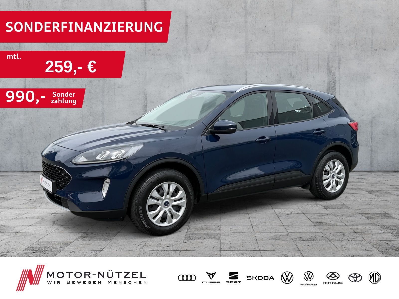 Ford Kuga 2.0 EB 4x4 COOL NAV+2xPDC+SHZ+AHK+DAB+GRA