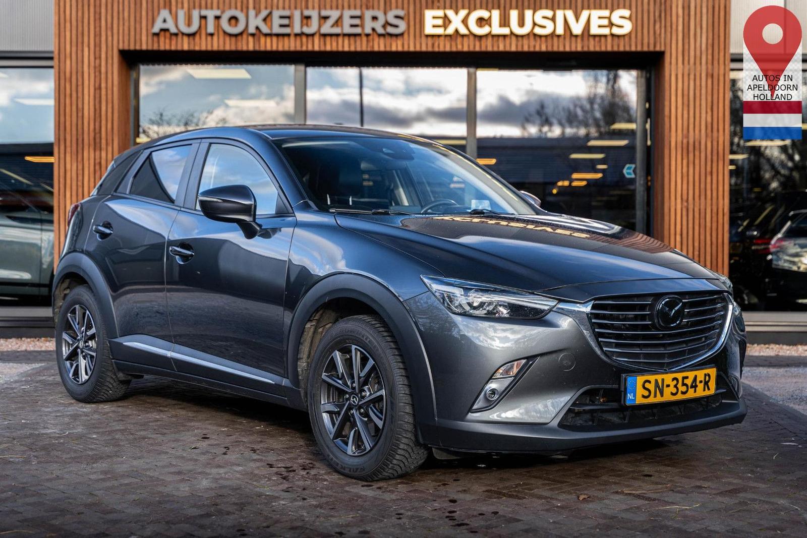 Mazda CX-3 2.0 SkyActiv-G 120 GT-M leder sitzheizung N