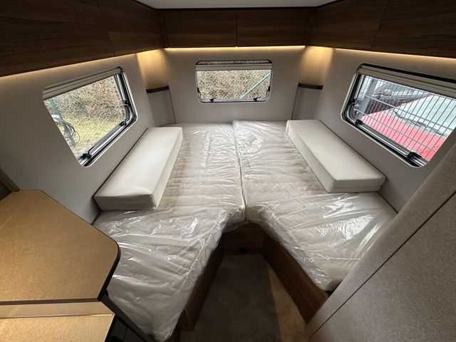 HYMER  ERIBA  HYMERCAR Eriba Feeling 442 FahrradträgerBATTERIEMARKISE