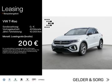 Volkswagen Leasingangebot: Volkswagen T-Roc 2.0 TDI R-Line RFK*Navi*ACC*AHK*Digital