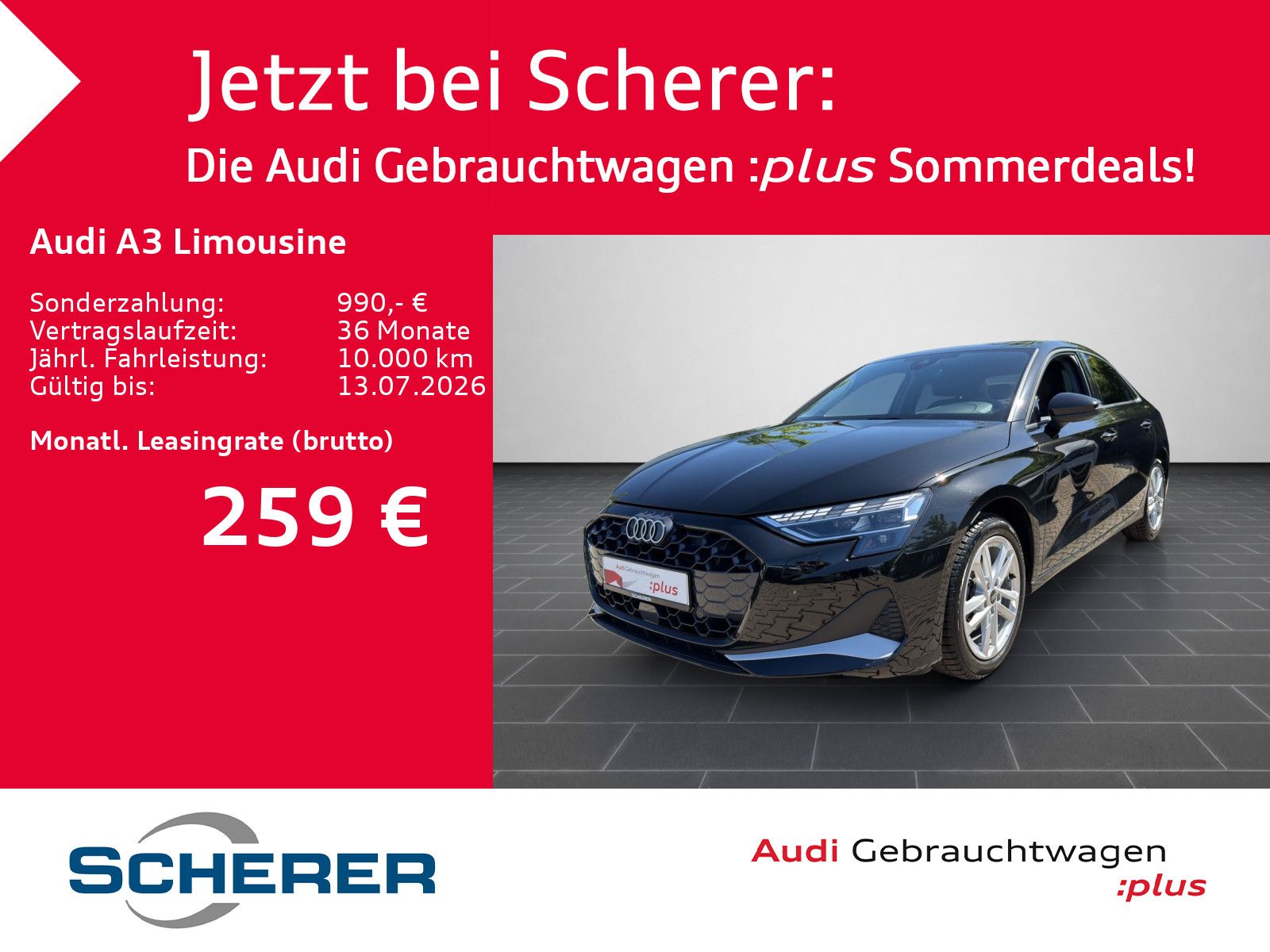 Audi A3 Limousine 35 TFSI advancedLED AHK KAMERA NAVI
