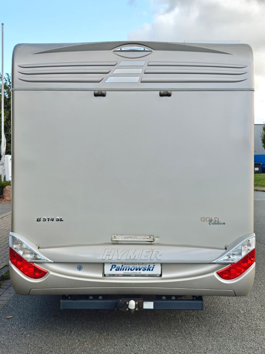 Fahrzeugabbildung HYMER / ERIBA / HYMERCAR B 514 SL Gold Edition - 4x Solar, Lithium, AHK -