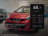 Nissan Micra 1.2 Acenta Plus AUTOMATIK. 1.HAND. KLIMA - Nissan Micra bis 15.000 Euro