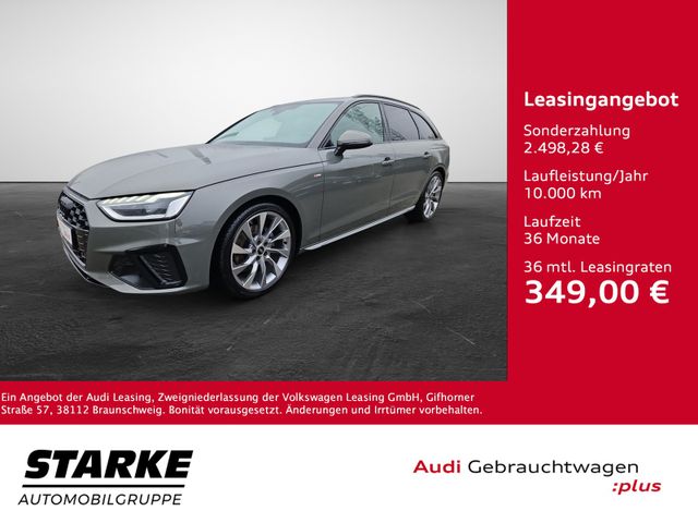 Audi A4 Avant 30 TDI S tronic S line NaviPlus AHK SHZ