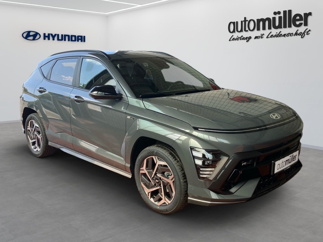 Fahrzeugabbildung Hyundai KONA N-Line 2xKlima 360 ACC AUT Akustikglas Kam.