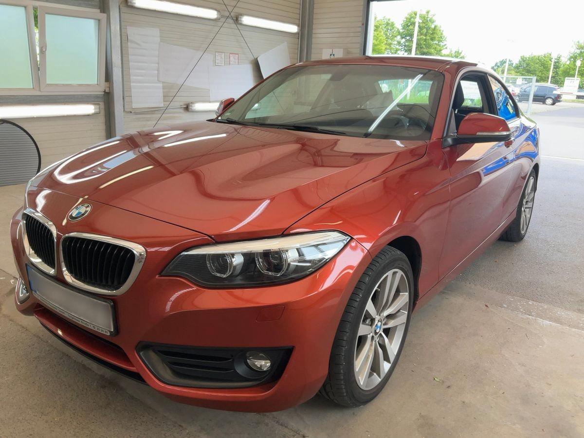 BMW 218i Coupe Advantage COUPE Aut. LED NAVI LEDER