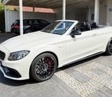 Mercedes-Benz Mercedes Benz C63S Cabrio MB100 junge Sterne - Mercedes-Benz C 63 AMG in Bremen
