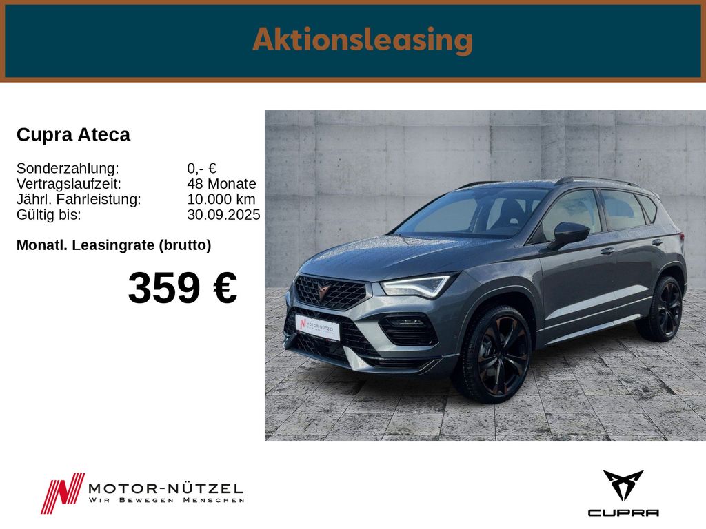 Cupra Ateca 150PS/ AHK/ PANO BEATS/ TopView/ SHZ